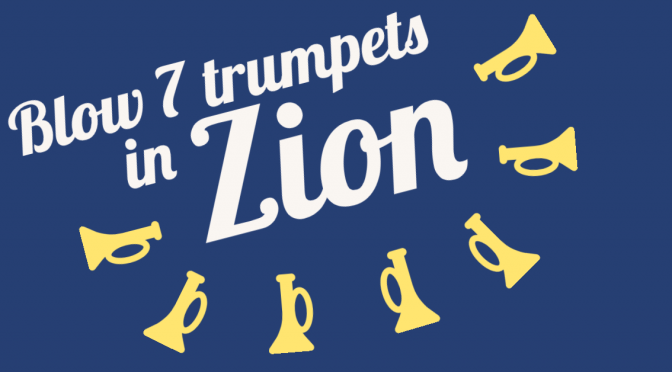 How the seven trumpets of Revelation are revealed in the Torah and Prophets