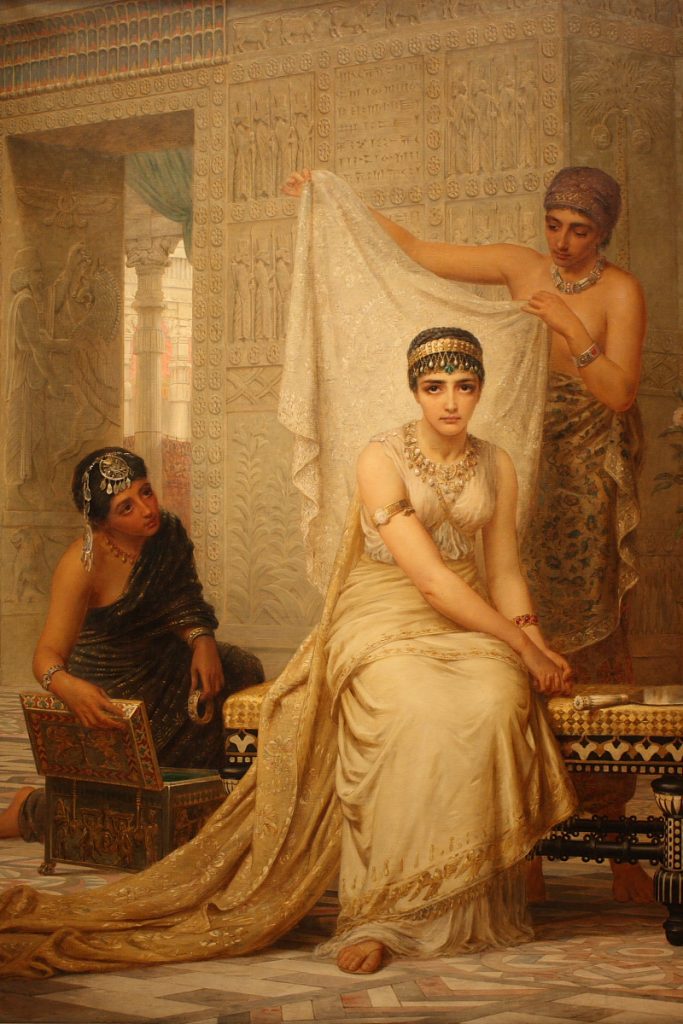 "Queen Esther" painting by Edwin Long, 1878