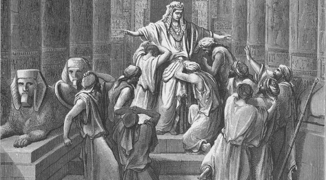 "Joseph Reveals Himself to His Brothers (Gen. 45:1-24)" by Gustave Doré, 1866