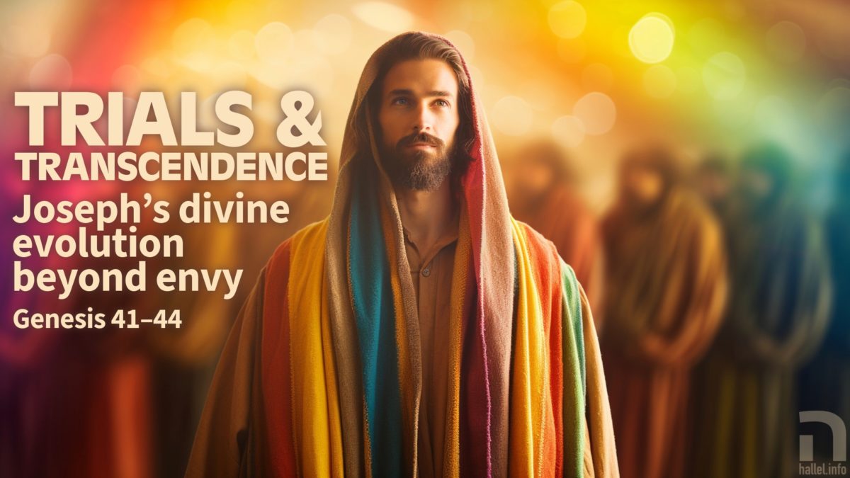 Trials and transcendence: Joseph's divine evolution beyond envy (Genesis 41-44)